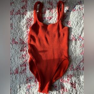 Youswim Aplomb one piece suit in Tangerine